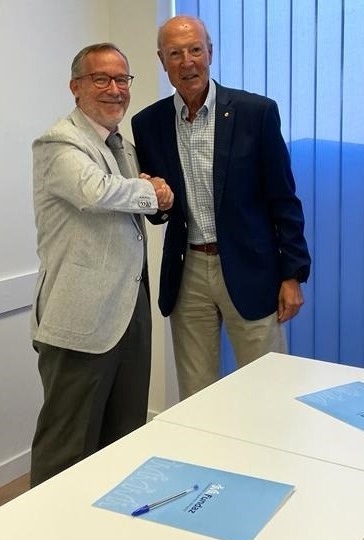 El Ilustre Colegio Oficial de Médicos de Zaragoza y FUNDAZ firman un acuerdo de colaboración por nuestros mayores y por los colectivos desfavorecidos.